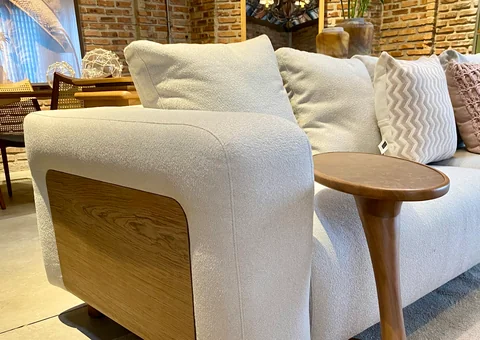 Upholsterer's detail work